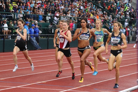 1500 Heat at the Olympic Trials